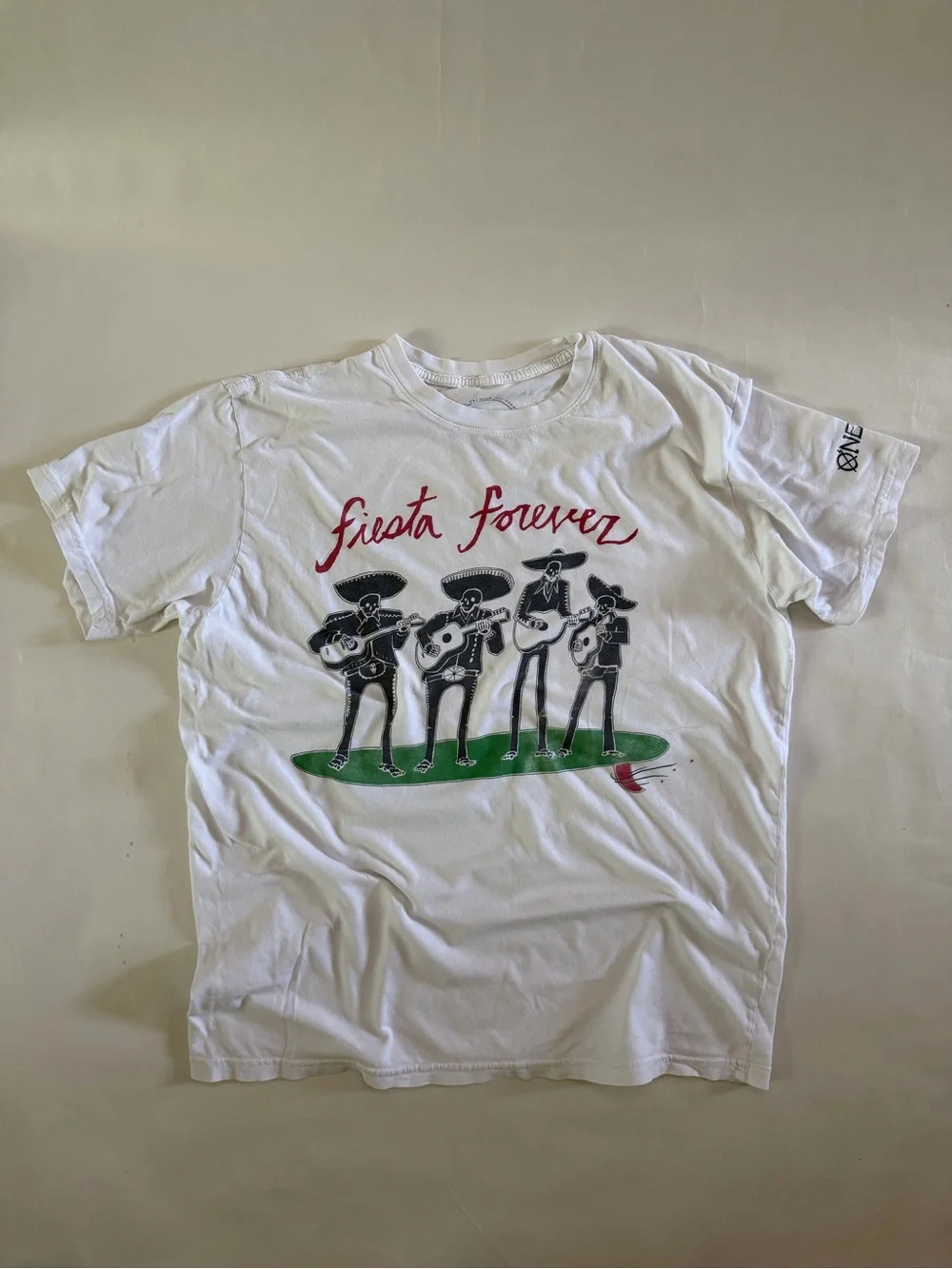 O’Neill Surf Fiesta Forever White Graphic Tee - Men